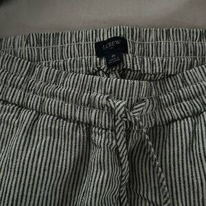 J. Crew linen drawstring pants.